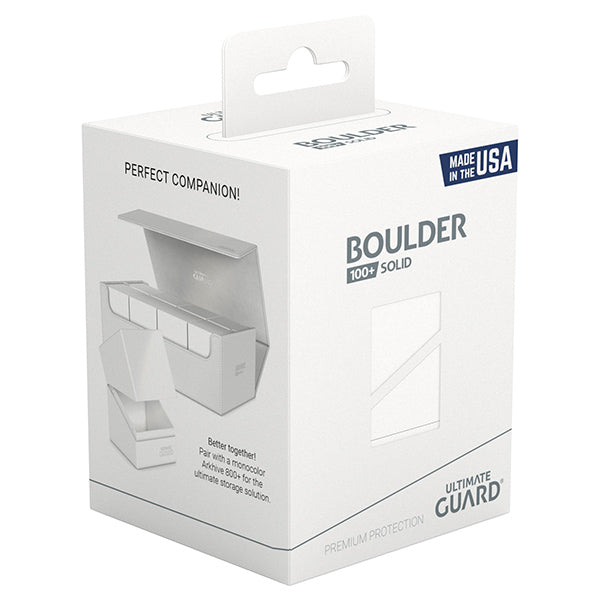 Deck Case: Boulder 100+ Solid White