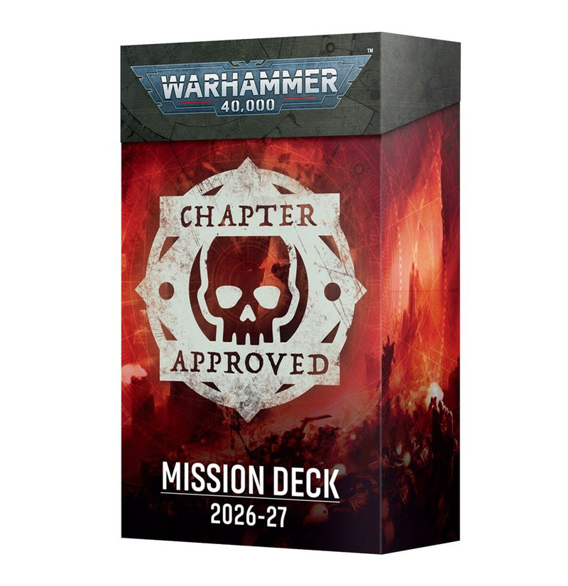 Warhammer 40K: 11th Edition Chapter Approved Mission Deck (Pre-Order)