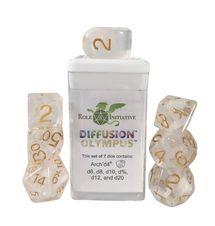 Diffusion Olympus - Set of 7 Dice