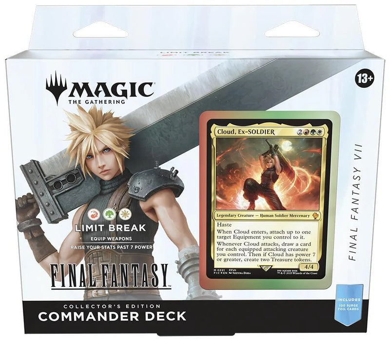 MTG Universes Beyond - FINAL FANTASY Commander Deck Collector's Edition - Limit Break
