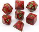 CHX 25323 Mercury Speckled Polyhedral 7 Die Set