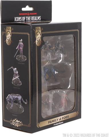 D&D Icons of the Realm: Legend of Drizzt 35th Anniversary, Family & Foes