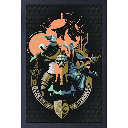 D&D Framed Poster: Group