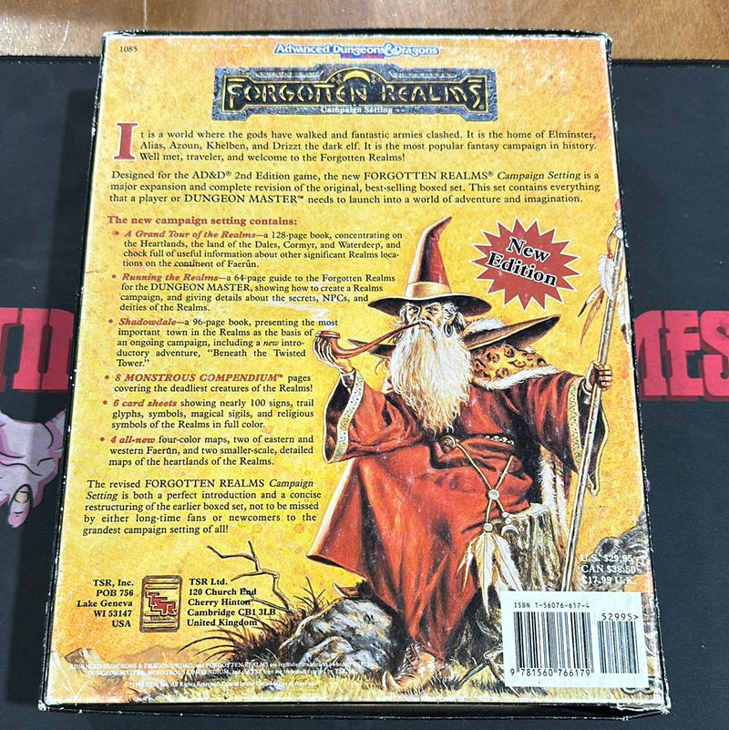 Dungeons & Dragons 2E: Forgotten Realms Campaign Setting
