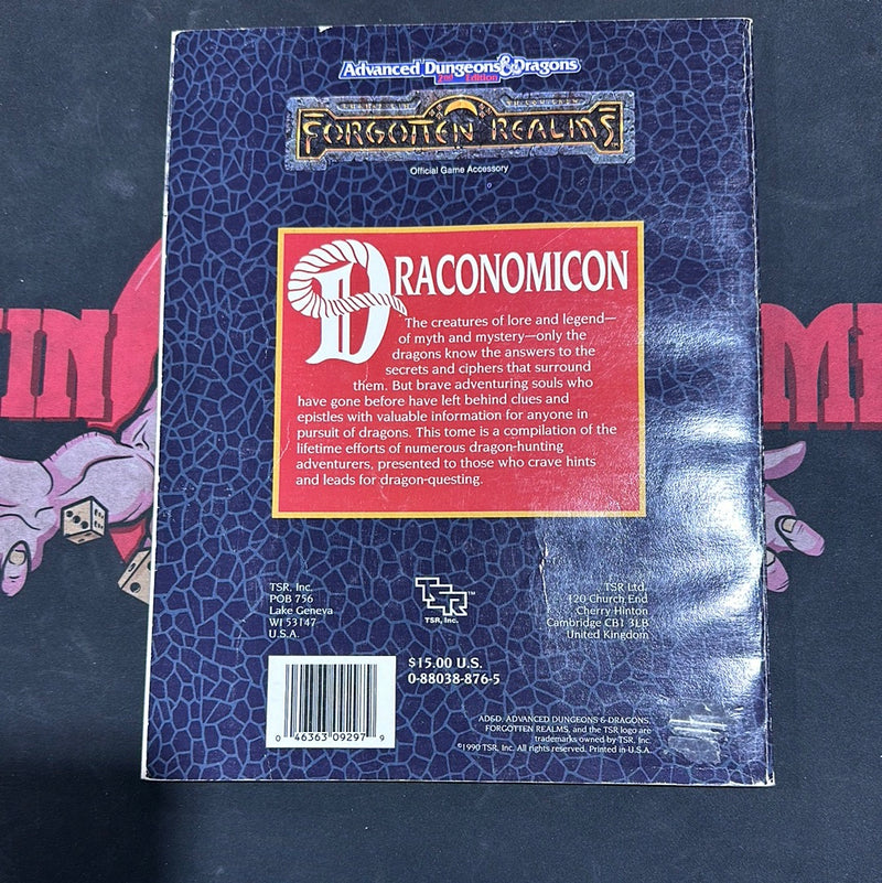 Advanced Dungeons & Dragons 2E: Forgotten Realms - Draconomicon