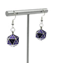 Doppelgänger - Ioun Stone D20 Dice Earrings