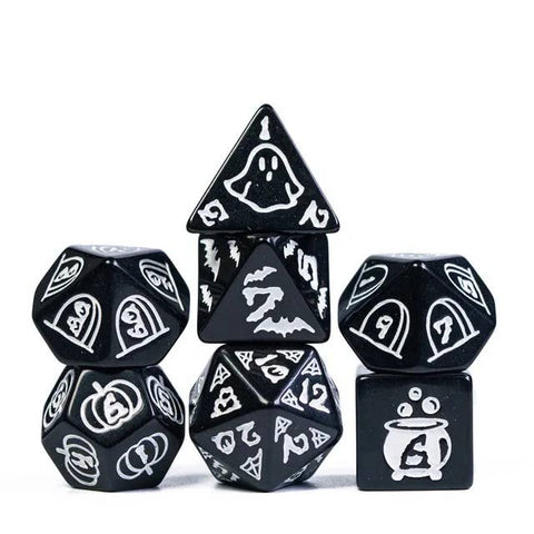 Halloween Dice - Black