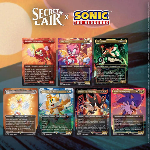 Secret Lair x Sonic the Hedgehog Superdrop: Friends & Foes (Non-Foil) - Secret Lair Drop Series