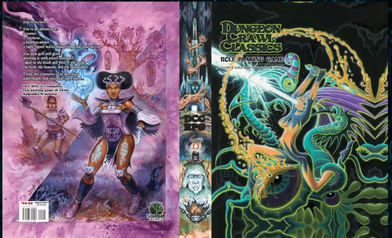 DCC RPG: Dungeon Crawl Classics Core Rulebook – Erol Otus Cover