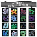 Fright Night Mystery Dice – Spooky Dice, Pins and Stickers!