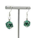 Loki - Ioun Stone D20 Dice Earrings