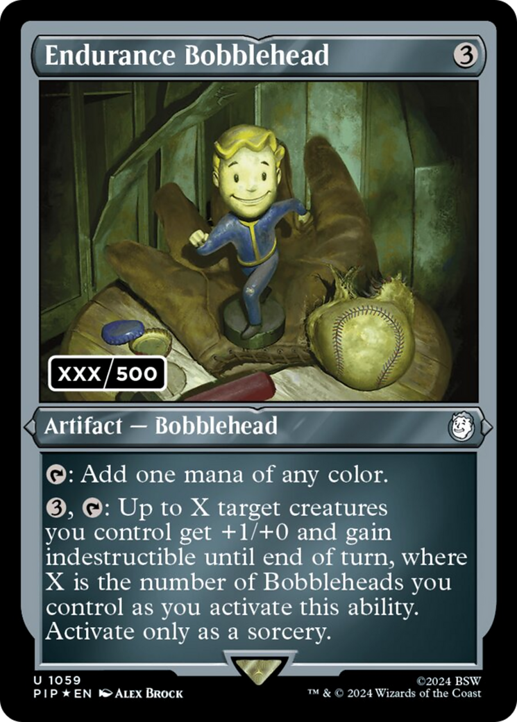 mtg fallout bobblehead cards Collecting Magic: The Gathering Fallout you win the game. Perception Bobblehead
