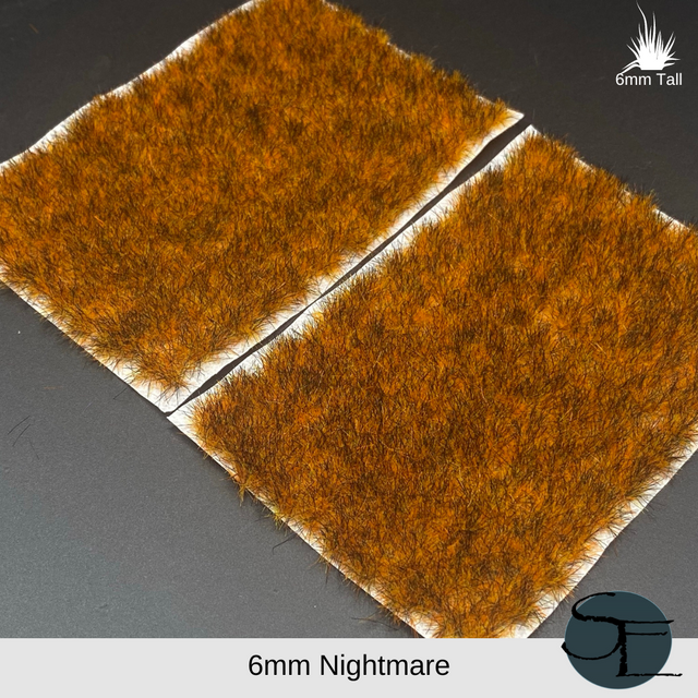 6mm Nightmare Self-Adhesive Grass Tufts