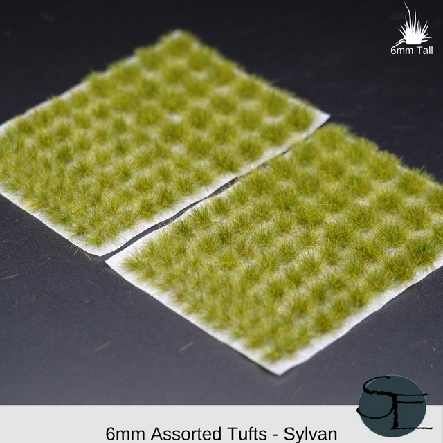 6mm Harvest Self-Adhesive Grass Tufts (Sylvan)