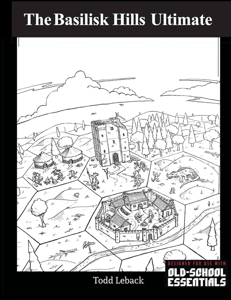 The Basilisk Hills Ultimate Hexcrawl