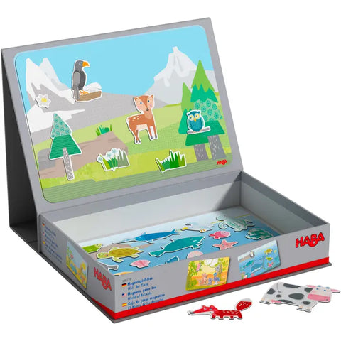 Magnetic Game Box World of Animals