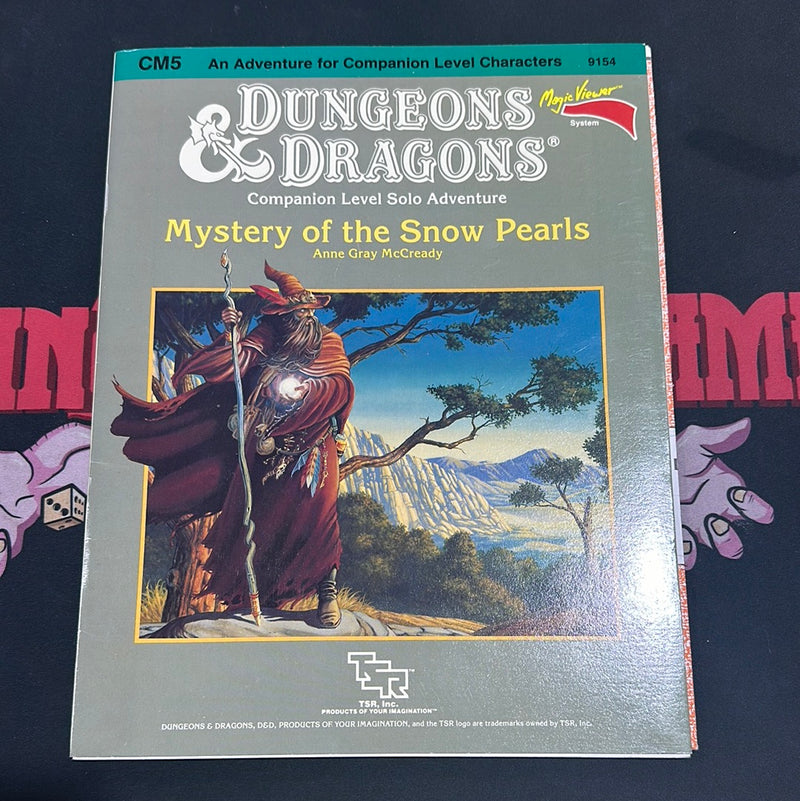 Dungeons & Dragons 1E: Mystery of the Snow Pearls CM5