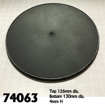 RPR 74063 Baseboss - 130mm Round Gaming Base (4)