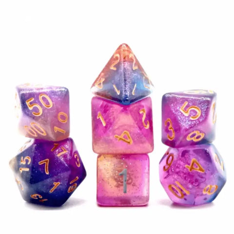 FBG1269 Andromeda's Nebula (Polyhedral Dice Set)