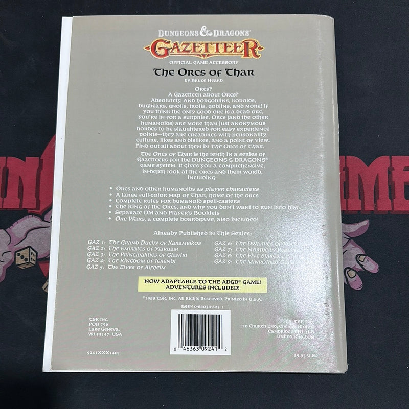 Dungeons & Dragons Gazetteer: The Orcs of Thar