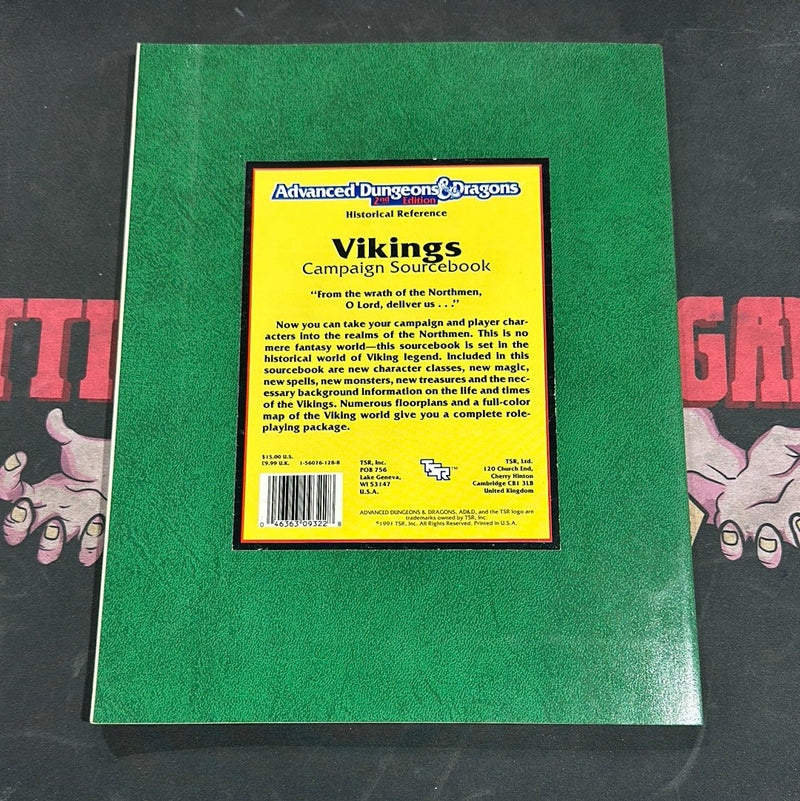 Advanced Dungeons & Dragons 2E: Vikings Campaign Sourcebook