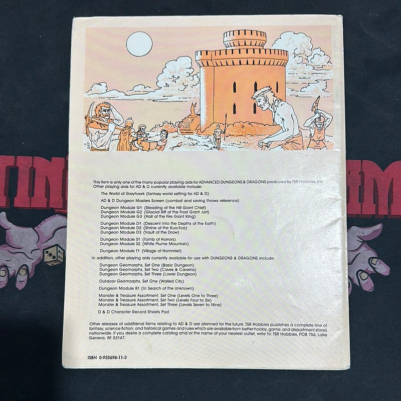 Advanced Dungeons & Dragons 1E: The Village of Hommlet T1 (Mono Cover)