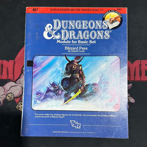 Dungeons & Dragons 1E: Blizzard Pass M1 (A)