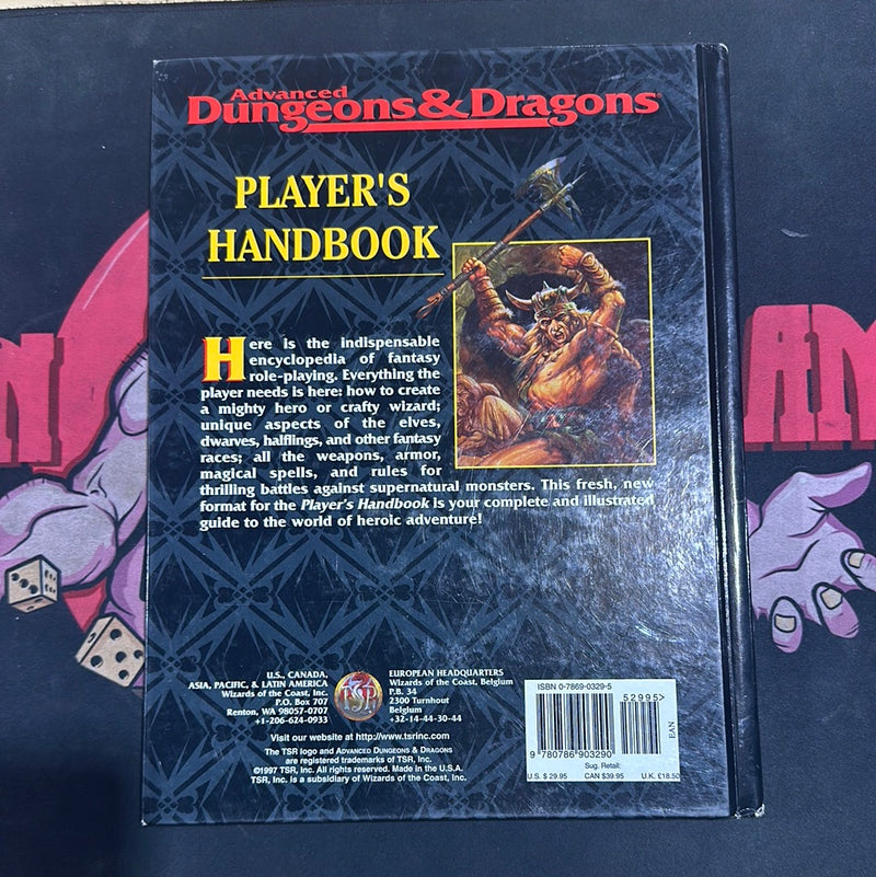 Advanced Dungeons & Dragons 2E: Player’s Handbook E