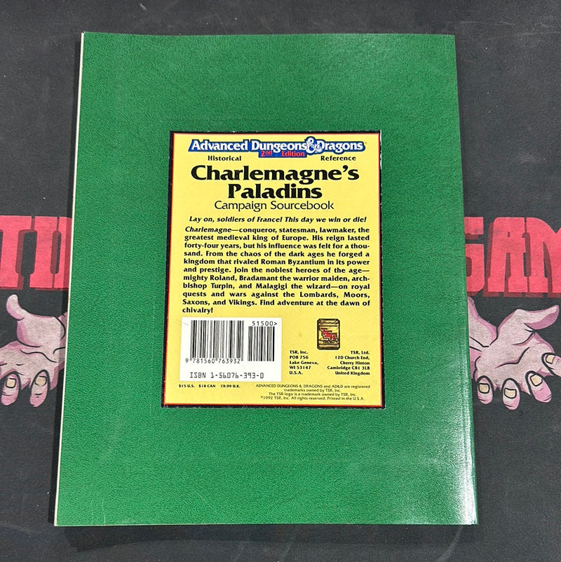 Advanced Dungeons & Dragons 2E: Charlemagne’s Paladins Campaign Sourcebook (B)