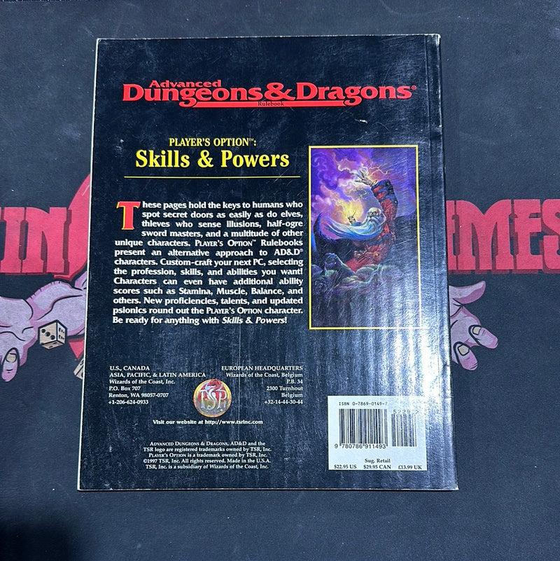 Advanced Dungeons & Dragons 2E: Player’s Option: Skills & Powers (Soft Cover) B