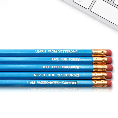 Albert Einstein Quote Pencils