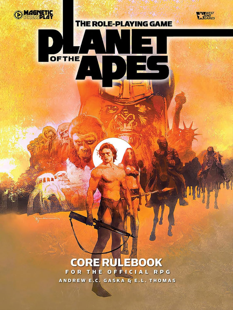 Role-Playing Game of the Planet of the Apes Core Rulebook By Andrew E. C. Gaska