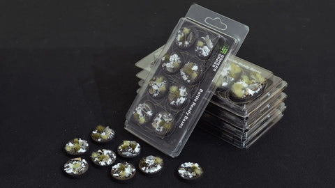Gamers Grass: Battle Ready Bases - Winter 32mm