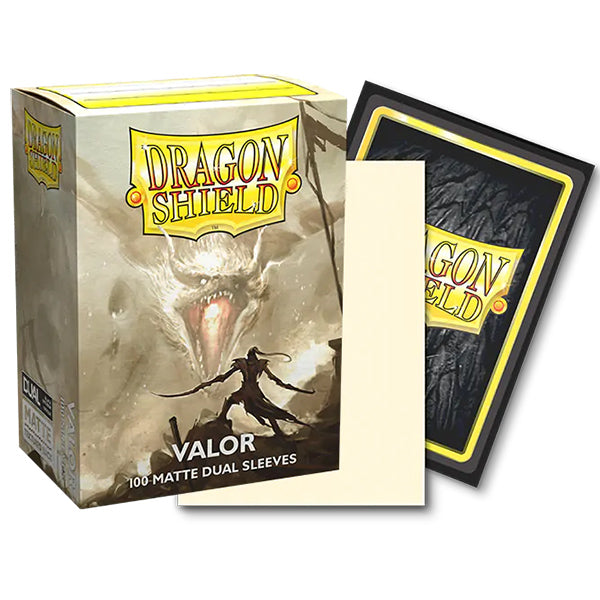 Dragon Shield Sleeves - DUAL Valor Matte