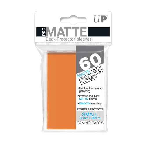 Ultra Pro Matte Deck Protector Sleeves - Orange 84266