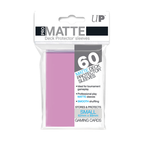 Ultra Pro Matte Deck Protector Sleeves - Pink 84267