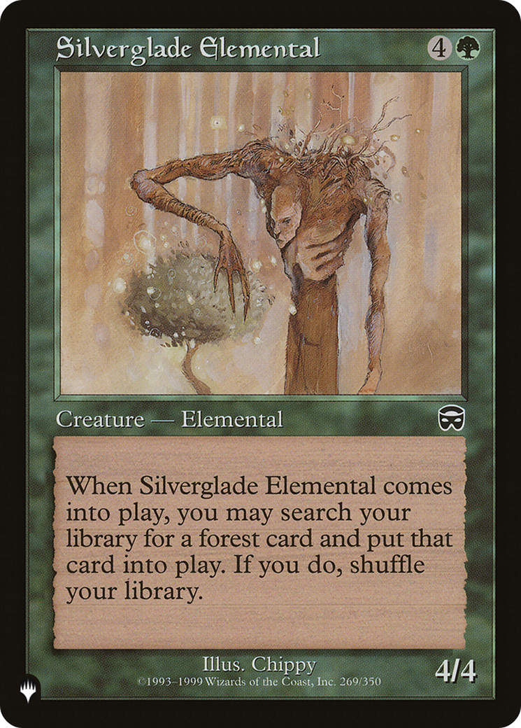 Silverglade Elemental [The List Reprints]