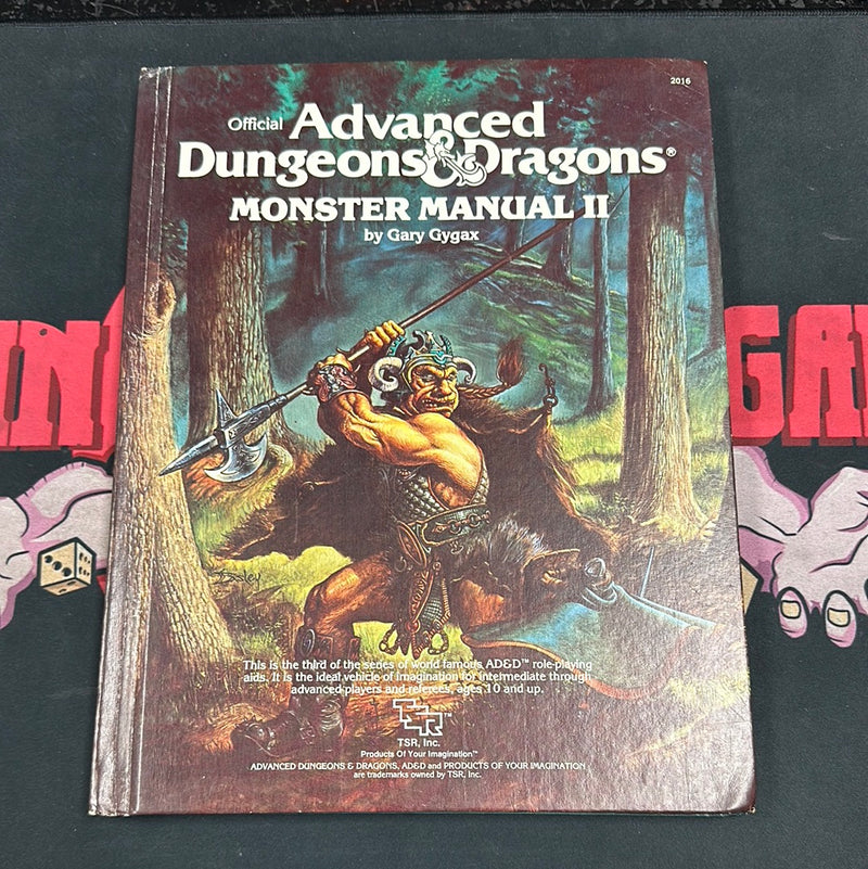 Advanced Dungeons & Dragons 1E: Monster Manual II