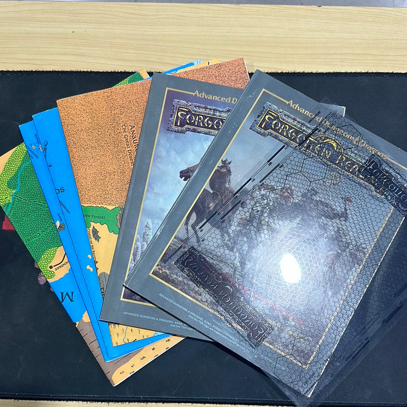 Advanced Dungeons & Dragons 1E: Forgotten Realms Campaign Setting D