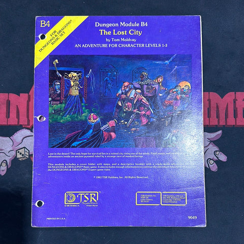 Dungeons & Dragons 1E - The Lost City B4 (B)