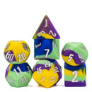 16MM Silicone Dice - Regal Mardi Gras Masquerade