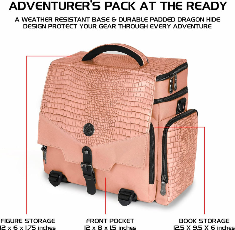 ENHANCE Tabletop: RPG Adventurer's Bag Collector's Edition - Pink