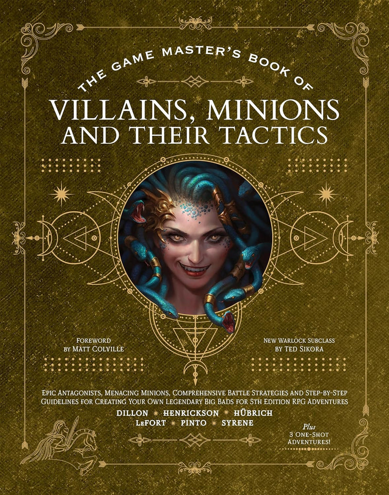 The Game Master’s Book of Villains, Minions and Their Tactics - D&D 5E compatible