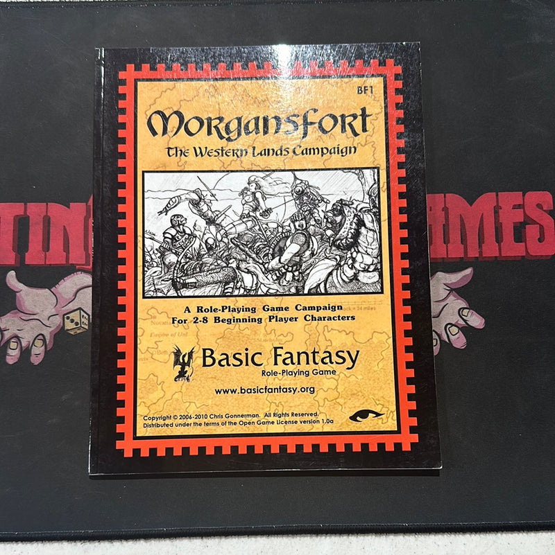 Basic Fantasy Role-Playing Game: Morgansfort - The Western Lands Campaign