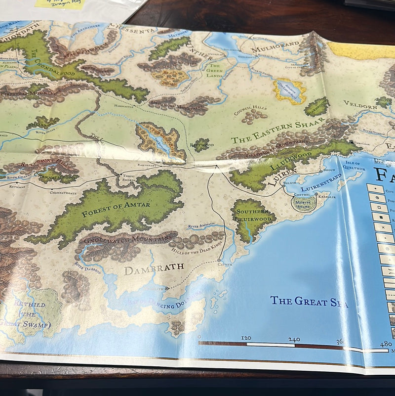 Dragon Magazine Forgotten Realms 4 Map Set