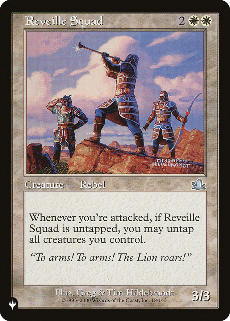 Reveille Squad [The List Reprints]