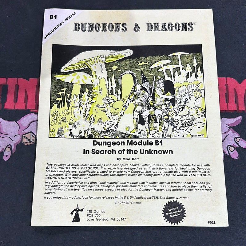 Dungeons & Dragons 1E: Holmes Basic Set (Fourth Printing)