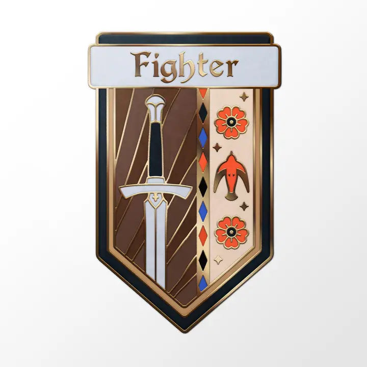 Class Pin - Fighter