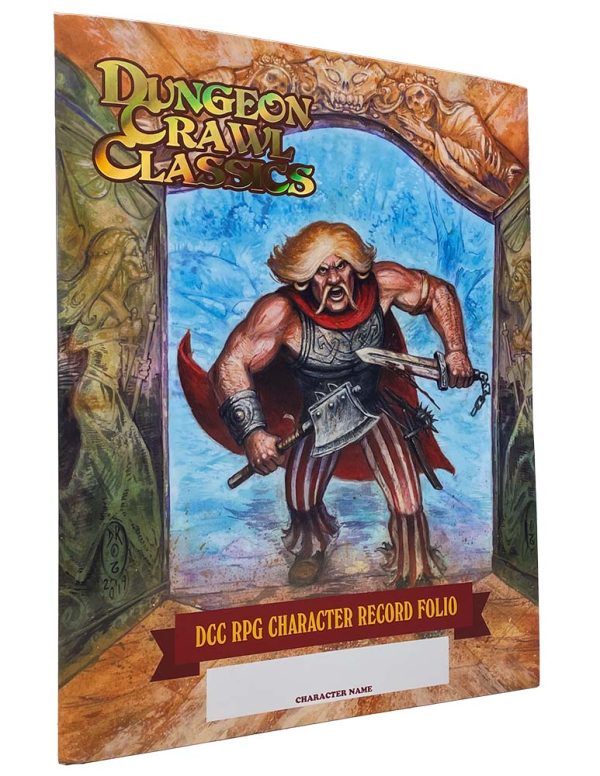 DCC RPG Character Record Folio