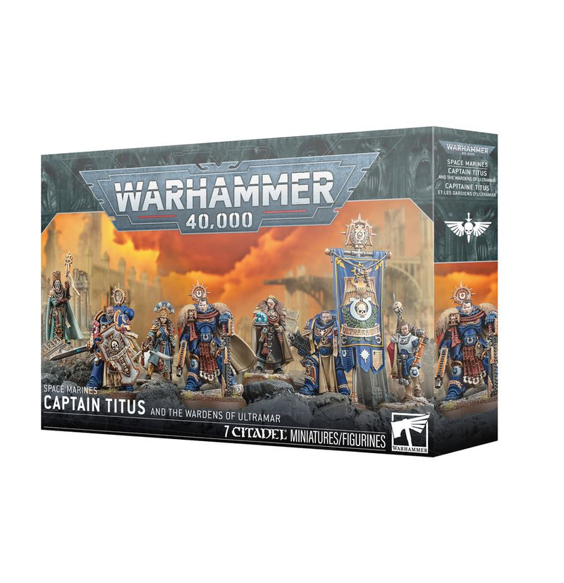 Warhammer 40K - Captain Titus and The Wardens of Ultramar